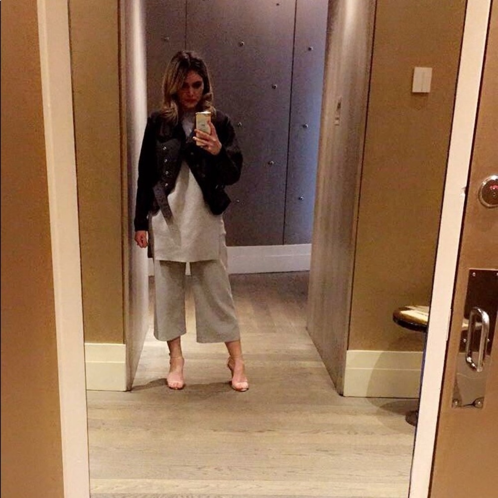 Dr Denim Wide Leg Crop Pant - Picture 4 of 5